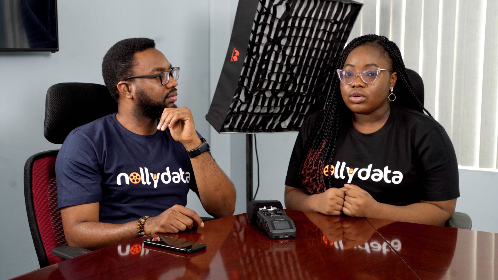 A New Era In Nollywood- Filmmakers Chidinma Igbokweuche and Ibrahim Suleiman Launch Database Website; NollyData